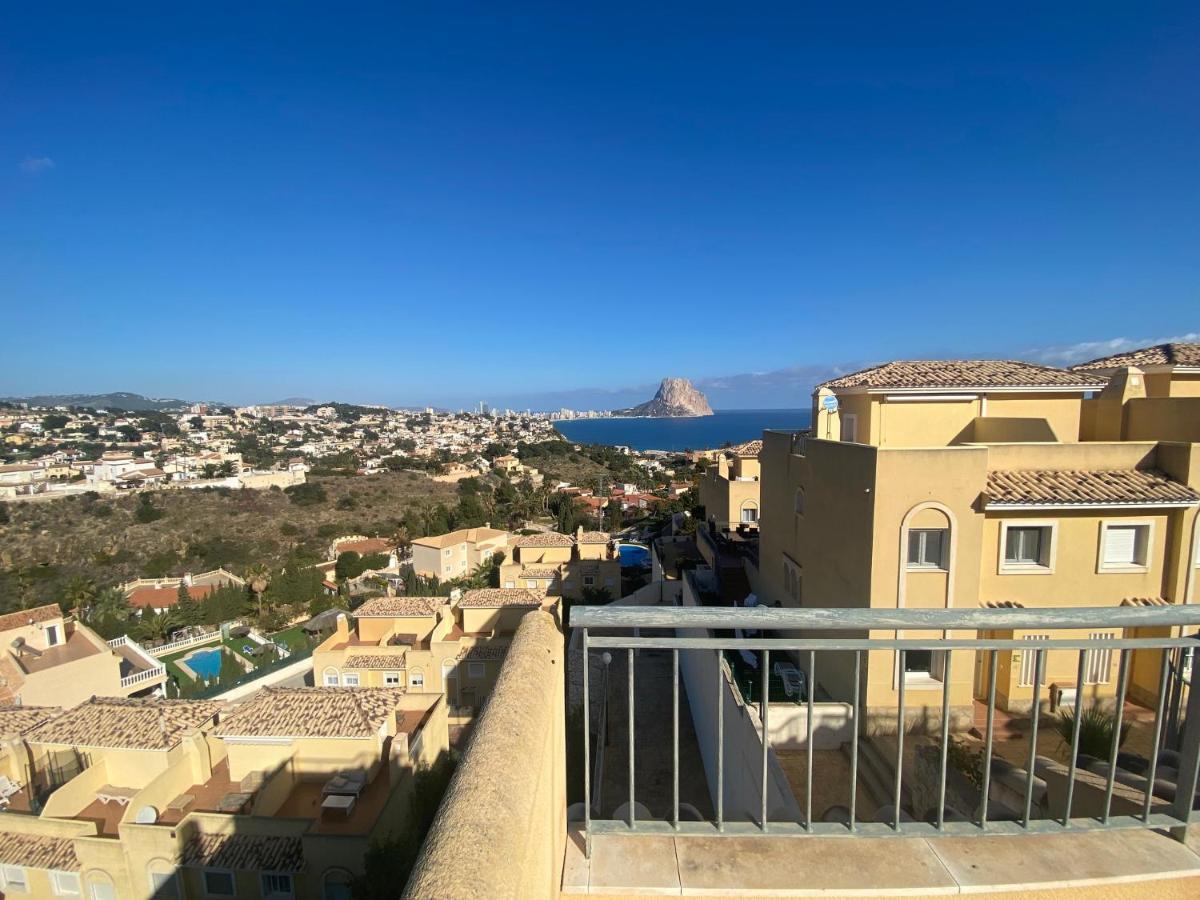 Chalet Adosado Con Vistas Al Mar Calp Exterior foto
