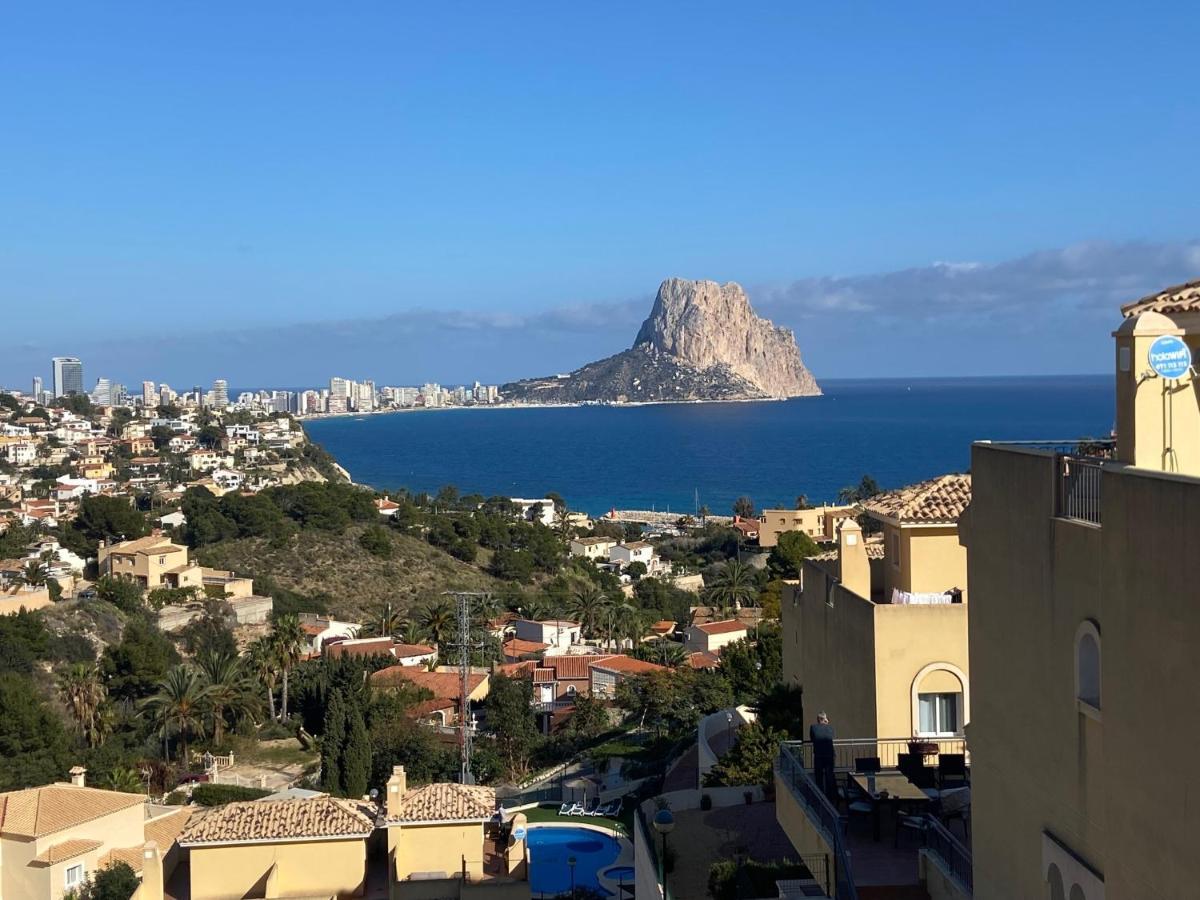 Chalet Adosado Con Vistas Al Mar Calp Exterior foto