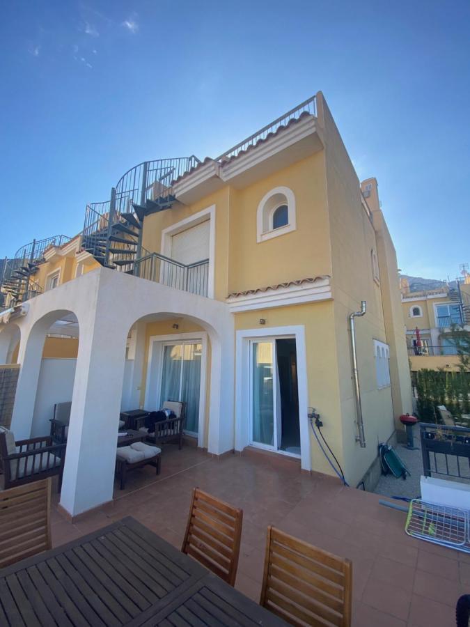 Chalet Adosado Con Vistas Al Mar Calp Exterior foto